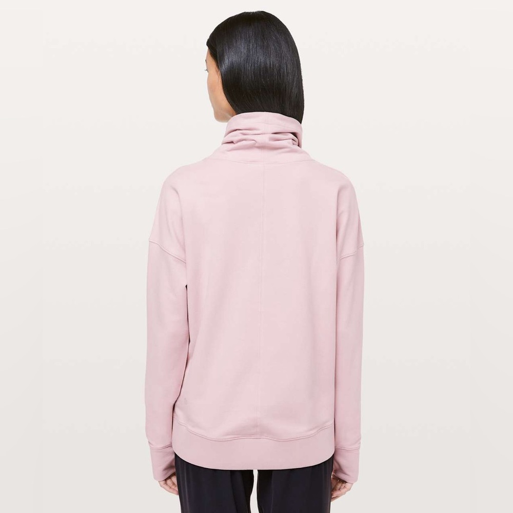 Lululemon Go Forward Pullover Porcelain Pink size 2 - Picture 3 of 10